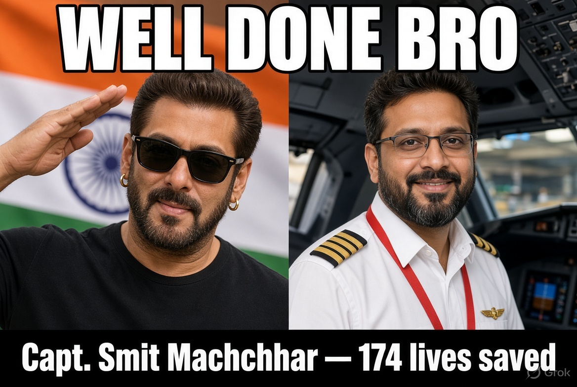 NitinGandmari's tweet photo. @BeingSalmanKhan WELL DONE BRO #CaptainSmitMacchar https://t.co/cdL6ipabwX