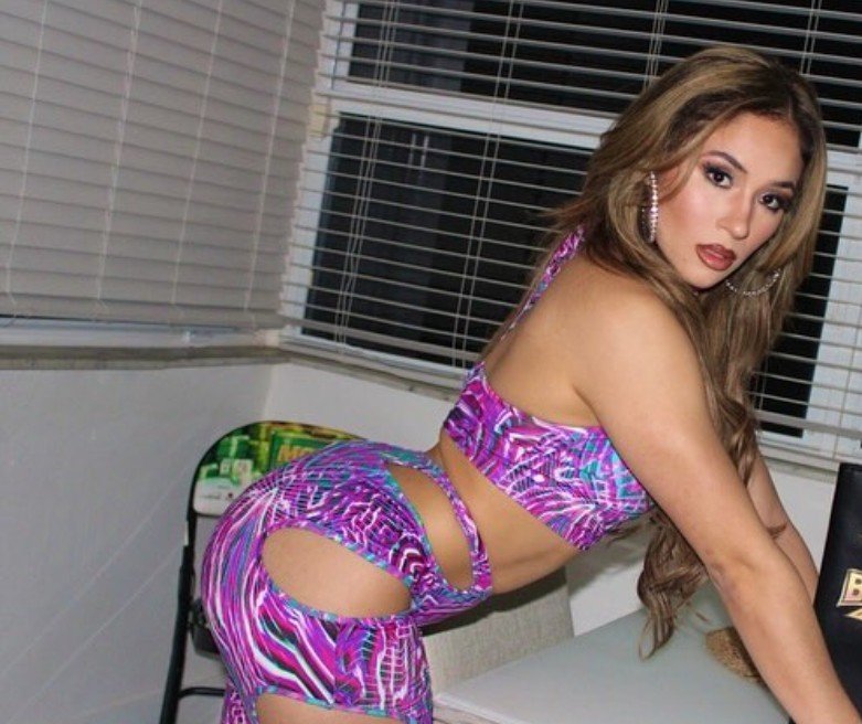 Themediachamp's tweet photo. Lola Vice 
#WWE https://t.co/WUcUBMPz9D