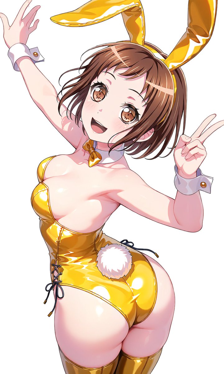 west2005_nl13's tweet photo. 『BanG Dream!／バンドリ！』 ｢Afterglow｣　美竹蘭  上原ひまり  羽沢つぐみ

８月２１日の「#バニーの日」から、｢バンドリ！｣ウサギさんコスシチュエーション。

続いて「Afterglow」の御三方。

※SFW illustration. No nudity, no suggestive intent. https://t.co/XAziUz1ixb
