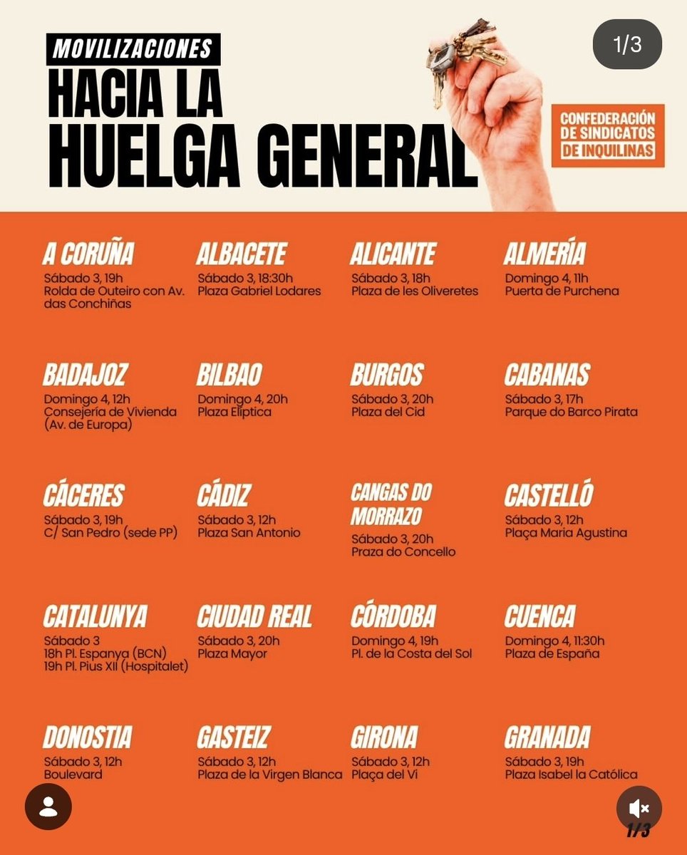 rcmoya84's tweet photo. What is happening in Spain is the most important political story in the developed world right now &amp; it's not getting the attention it deserves. A mass, organised tenant movement with clear demands and infrastructure built over a decade is mobilising &amp; provoking a political crisis https://t.co/3s0qj2JqA6
