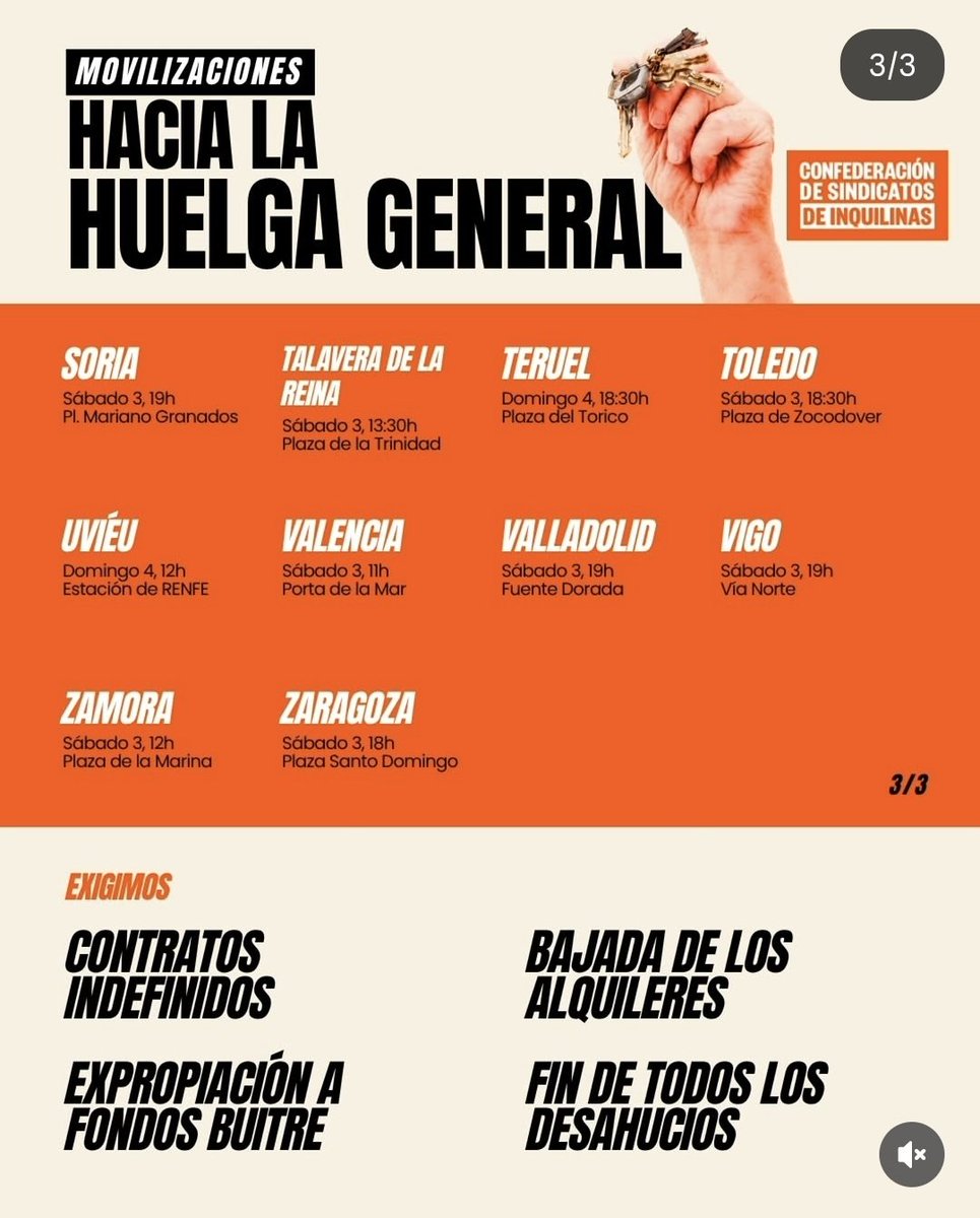 rcmoya84's tweet photo. What is happening in Spain is the most important political story in the developed world right now &amp; it's not getting the attention it deserves. A mass, organised tenant movement with clear demands and infrastructure built over a decade is mobilising &amp; provoking a political crisis https://t.co/3s0qj2JqA6