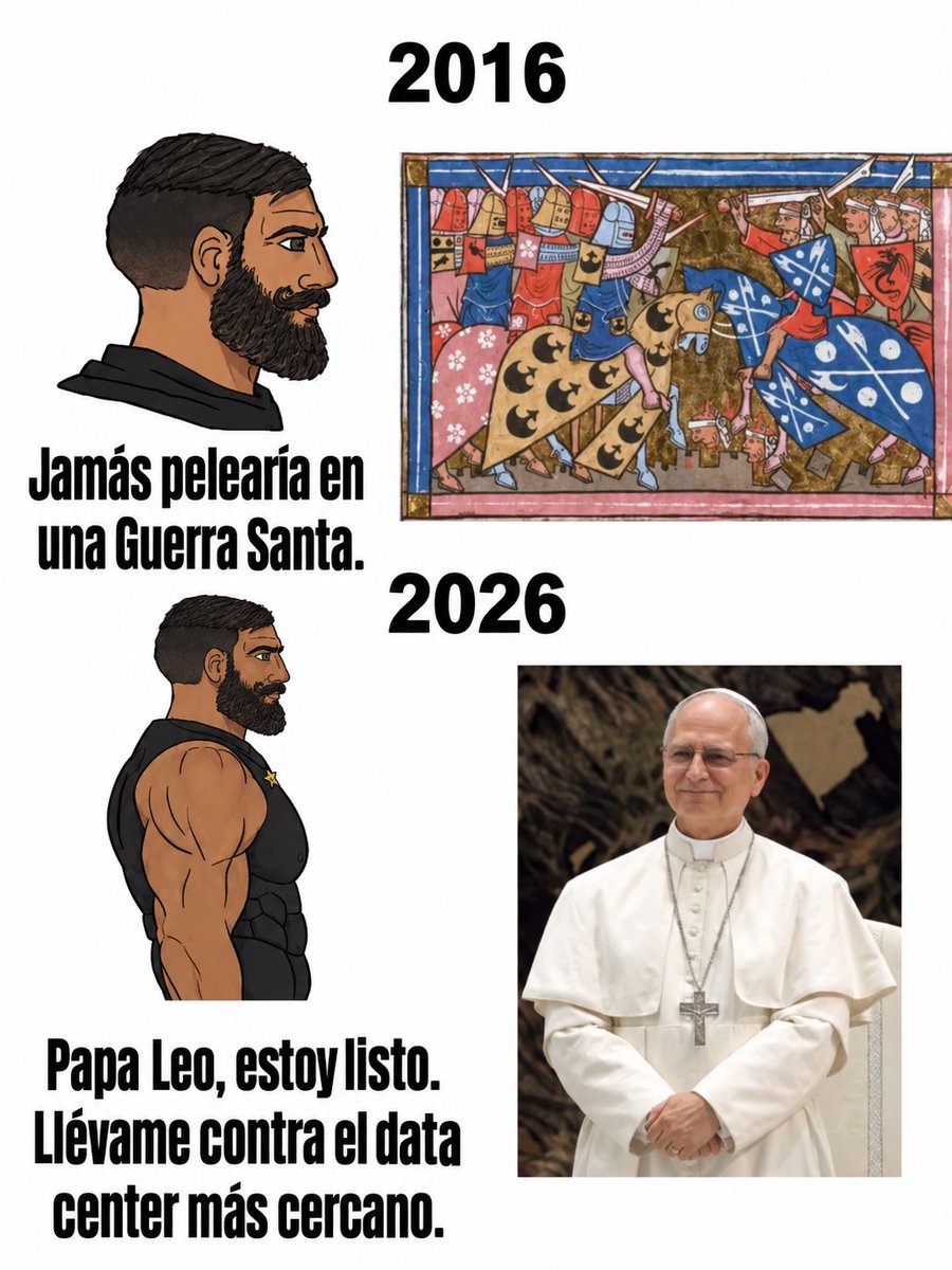 egramirezb's tweet photo. @Pontifex_es Listo para cuando el Vicario de Cristo lance una yihad butleriana contra la IA. DEUS VULT 🇻🇦 https://t.co/buuclhzBUV