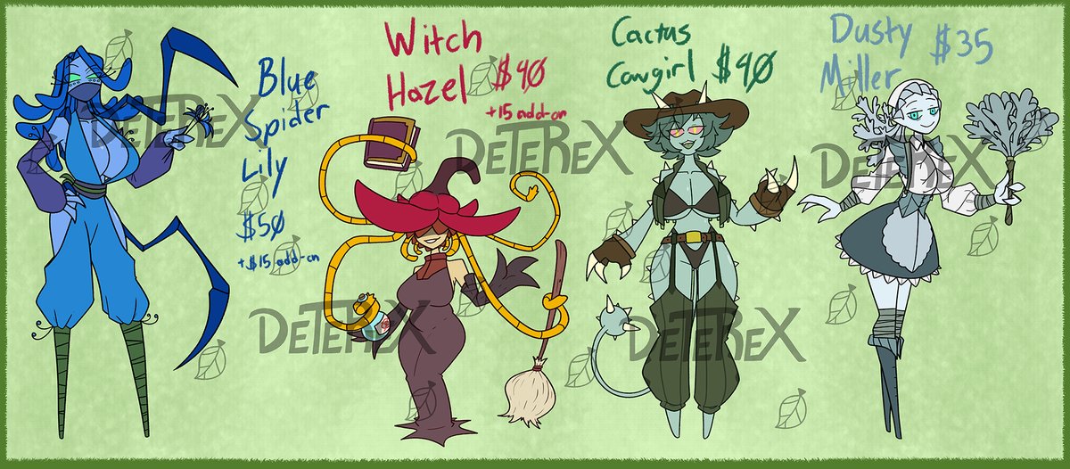deterex525's tweet photo. 5th Batch of #seedtember adopts have arrived.
Feel Free to DM me here or on Discord to claim one, and if for some reason you can't leave a comment.
#adopts https://t.co/WDp0P1EeGi
