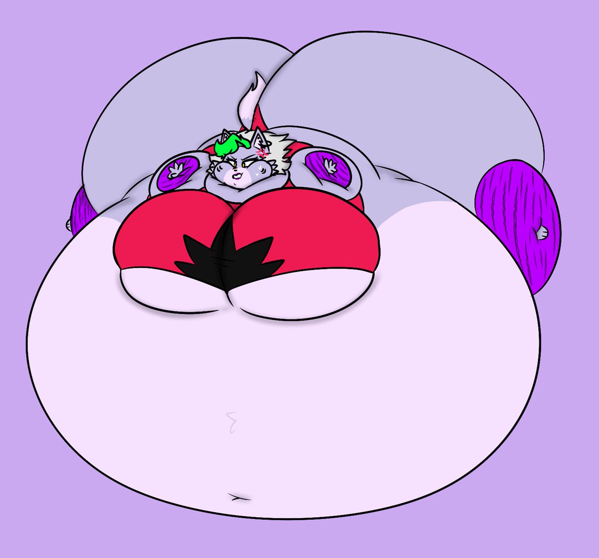 AFemaleClone's tweet photo. Roxy is the BEST blimp https://t.co/xvBQJhUVrq