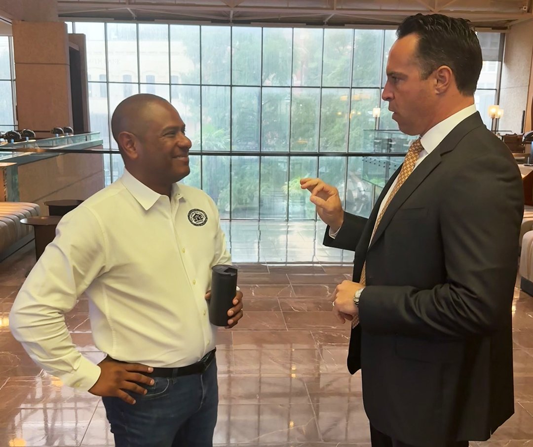 teixeiramark25's tweet photo. I was honored to speak at the @CLEAT convention today in San Antonio. These men and women are on the front lines of a law-and-order society. For too long, the Left has not had their backs. I will. We’re going to invest in law enforcement, NOT defund the police.

They put their lives on the line every single day, showing all of us what true service to our country and our state looks like. My family and I are indebted to them.