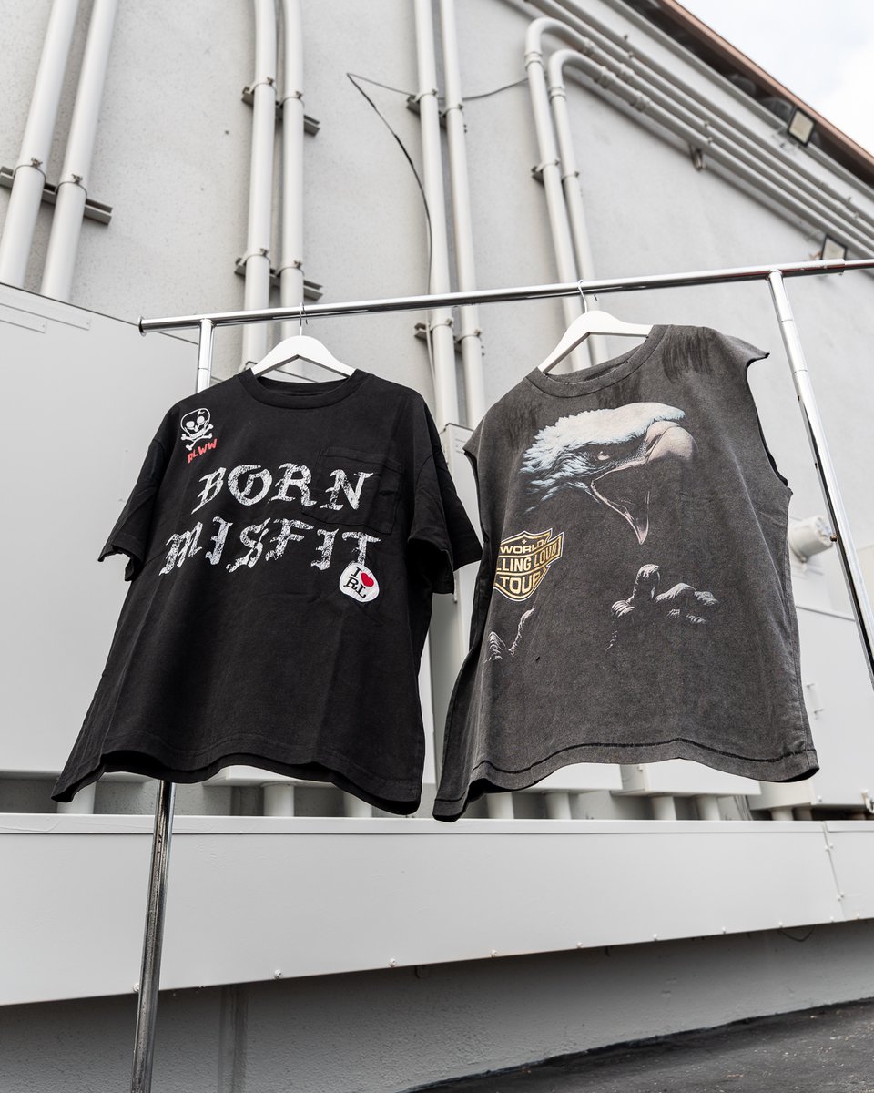 menscloset407's tweet photo. Rockstar energy. 🎸 The new Rolling Loud collection just landed on the site. Bring the festival vibes to your rotation with vintage washed eagle tops, chaotic scribble art graphics.

#MensCloset #RollingLoud #Streetwear #GraphicTees #FreshFits https://t.co/BiDXK84Kar https://t.co/9wIWFKVlF1