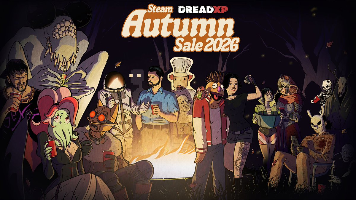 DreadXPGames's tweet photo. The Steam Autumn Sale is on!

Most of our games are discounted, so it's the perfect time to build your October horror playlist. https://t.co/eMVkn5flyD