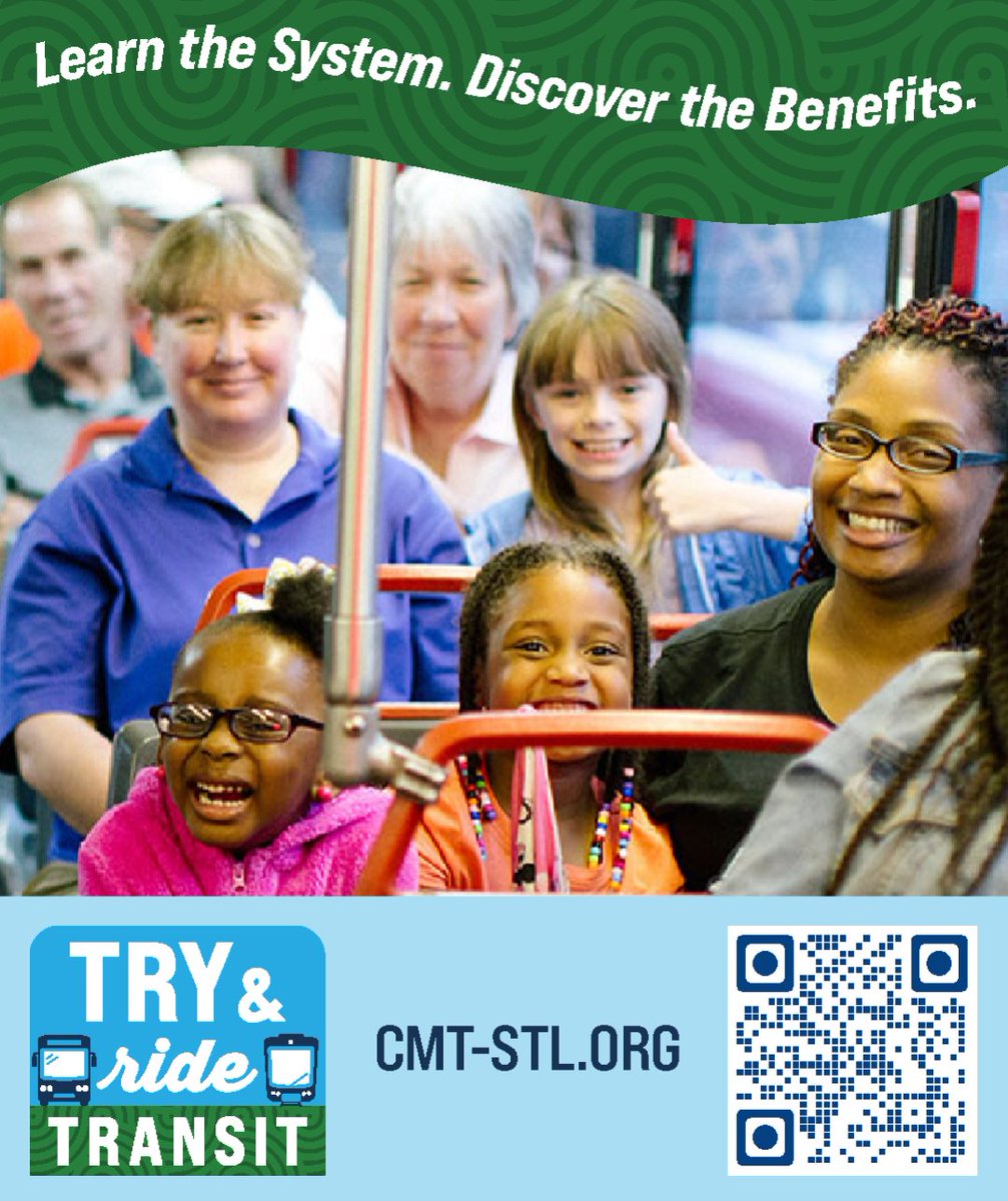 SCCTransit's tweet photo. The new month is a great opportunity to try out a new way of commuting. With @CMT_STL's Try &amp; Ride program, there’s no risk to trying out transit for a month to see if it makes sense for your commute: https://t.co/YXfH1HgPer. https://t.co/mZTcf0muq6