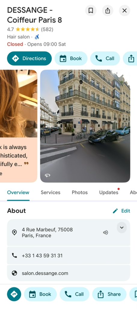 Lee_zii_y's tweet photo. 🐱🥤📸✨
📌Parallel Coffee
📍3 Rue de la Renaissance, 75008 Paris, France
🍵Matcha(🤨)
📌Your Flowers
📍5 Rue de la Renaissance, 75008 Paris, France
📌DESSANGE - Coiffeur Paris 8
📍4 Rue Marbeuf, 75008 Paris, France
#주연 #JUYEON
#더보이즈 #THEBOYZ https://t.co/TIhUdtZT6f