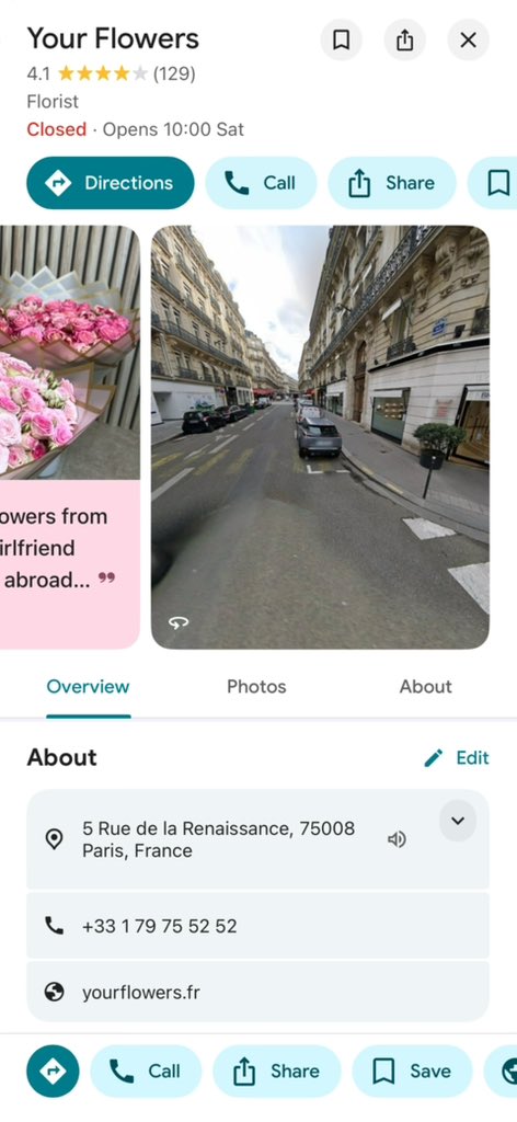 Lee_zii_y's tweet photo. 🐱🥤📸✨
📌Parallel Coffee
📍3 Rue de la Renaissance, 75008 Paris, France
🍵Matcha(🤨)
📌Your Flowers
📍5 Rue de la Renaissance, 75008 Paris, France
📌DESSANGE - Coiffeur Paris 8
📍4 Rue Marbeuf, 75008 Paris, France
#주연 #JUYEON
#더보이즈 #THEBOYZ https://t.co/TIhUdtZT6f