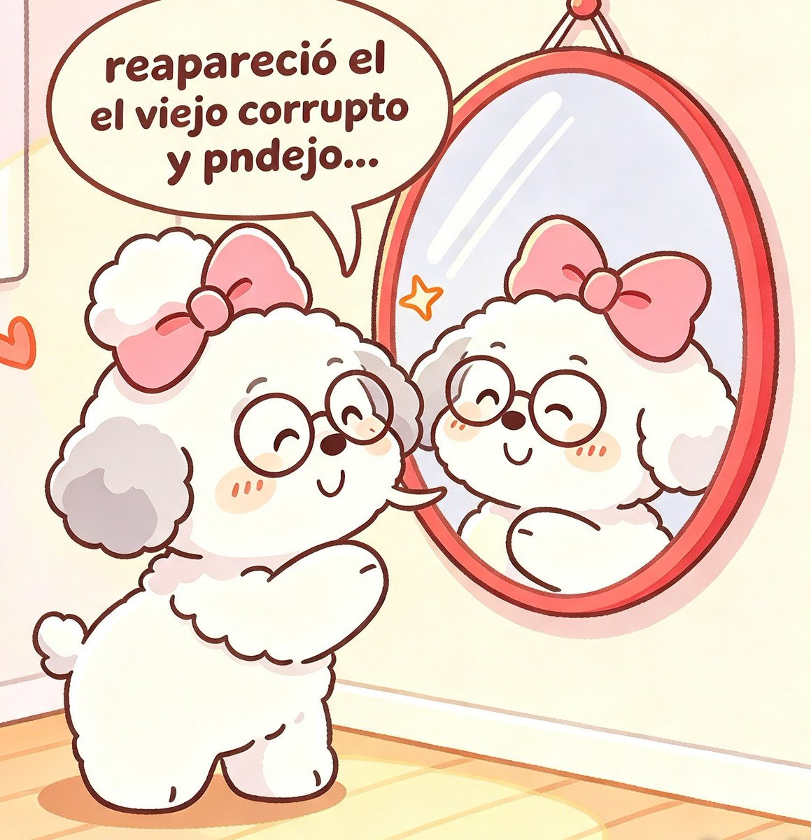 SelleyHector's tweet photo. @MONCAYOJUAN #LaPerritaDeTrump
El espejo no miente... https://t.co/9LP6vJ1PaE