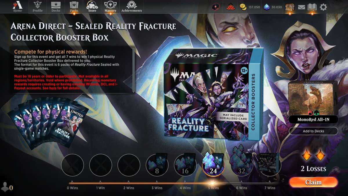 AlfaceVerde's tweet photo. Não saiu troféu, mas esse merece ser compatilhado...
Um MonoRed com uma Pool Horrivel, 38 cards completando com um Ghalta e um Artefato...
#mtg #arenadirect #mtga #mtgarena #mtgfra #framtg #realityfracturemtg #mtgrealityfracture https://t.co/eDhjmtk6no