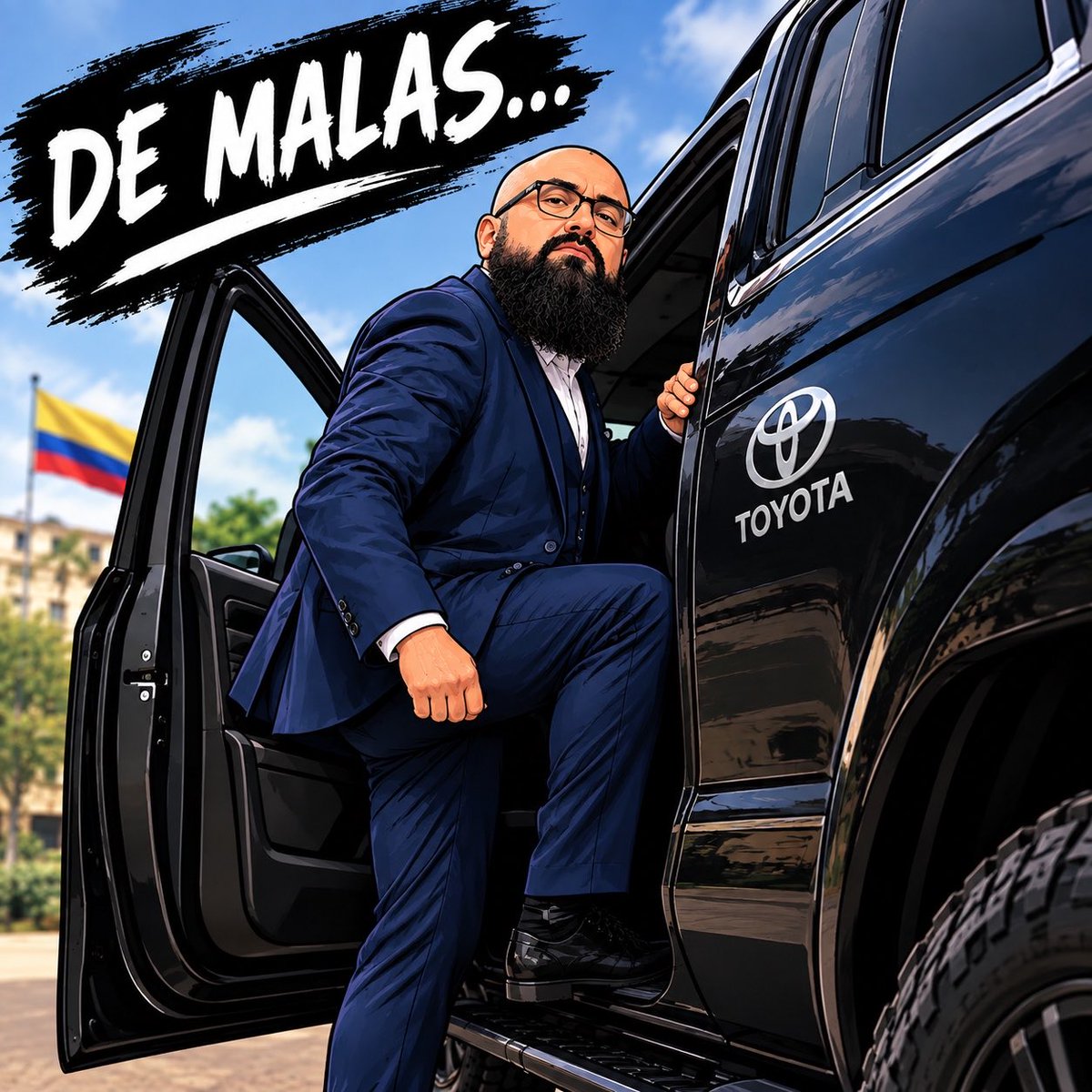 Black_ultra6's tweet photo. A estos zurdos sí que les gustan las camionetas y ojalá gratis,  que no tengan que poner un peso 

Les gusta con la plata de los demás 
O pregúntenle a @CarlosCarrilloA 

Ejemplo claro del comunismo que tanto idolatran.
#CarrilloDeVuelvaLaCamioneta https://t.co/G074wrWg9b