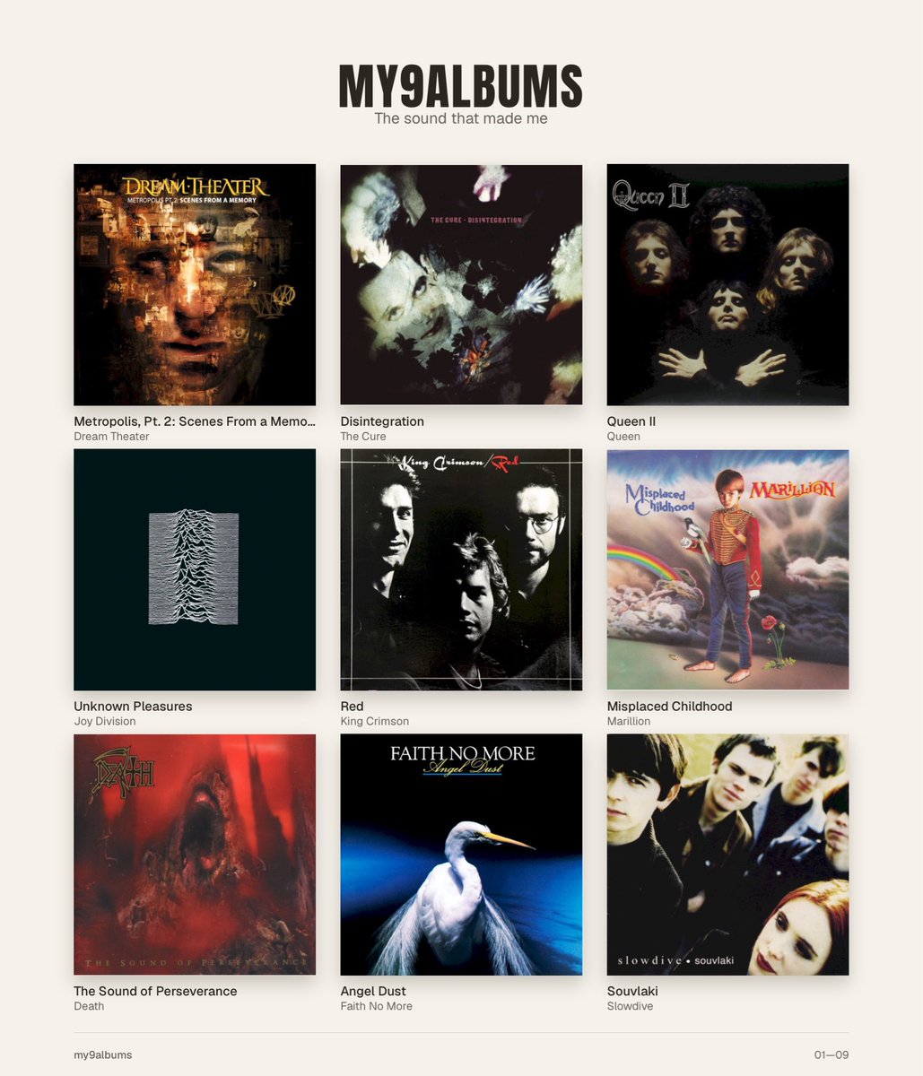 emrahk84's tweet photo. My 9 albums #my9albums https://t.co/3fRqnVhzcy https://t.co/FkF5WQFOBb
