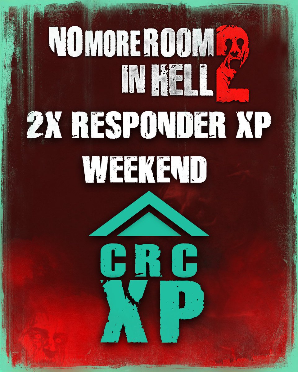 nmrih's tweet photo. 2X Responder XP has returned to kick off the month of October! 🍂

All character experience earned this weekend is doubled, across all modes and difficulty levels. 

Play from now until October 5th at 1 PM EDT to reap these benefits! https://t.co/43LQ2m6wD0