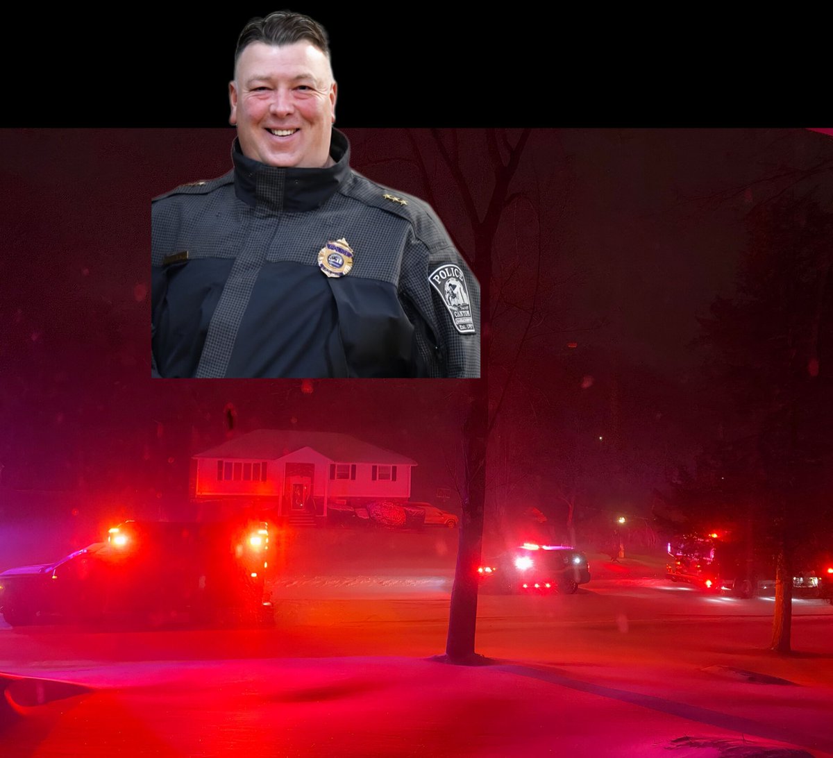 BoozeyBeauty's tweet photo. This was the scene directly outside Deputy Chief Tom Keleher's home on January 29th, 2022.

Canton Police wants you to believe that their highest ranking on-duty officer only supplied cups for John O'Keefe's blood collection and that his cameras caught nothing of significance.

Would a potential knock on his front door at 6:04AM by a witness be of importance? How about any fighting from earlier in the evening? Or vehicles coming and going from the scene? How about Lucky the plow driver's timing of his route? Bueller?