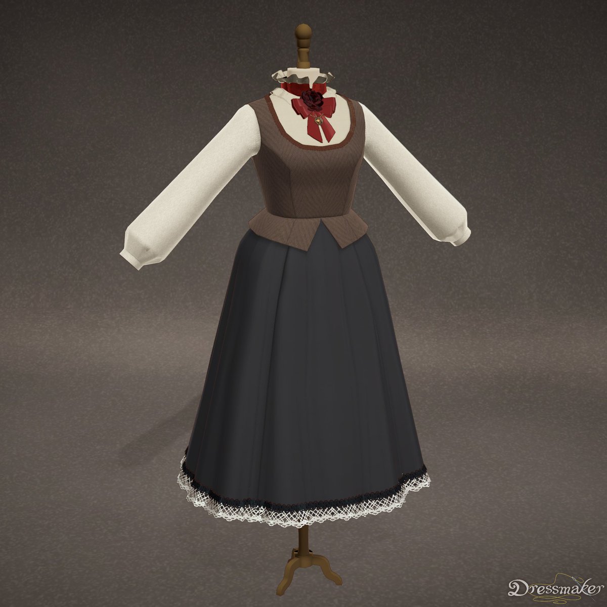 CainhurstUmi's tweet photo. ofc I’ve been making soulsborne dresses in dressmaker 🙂‍↕️ https://t.co/uMBxDx2clt