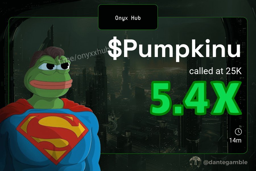 DevAlpha111's tweet photo. 5x pump from my alpha call on $Pumpkinu
Tg frens eating good 
Ca::

CJZaHX5RQbvKrRyMoUU9D3jyvXj8Yy7QLLmcKvoopump https://t.co/UUFe2zHvba
