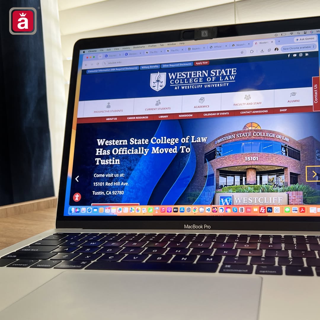 AdamusMedia's tweet photo. Revisiting a classic! We dropped by Western State College of Law to check out one of our all-time favorite university website redesigns. Great to see Adamus® creativity still standing strong and serving students today.
#WebDesign #HigherEd #AgencyLife #DesignInspiration https://t.co/Ei1qIUgqJR