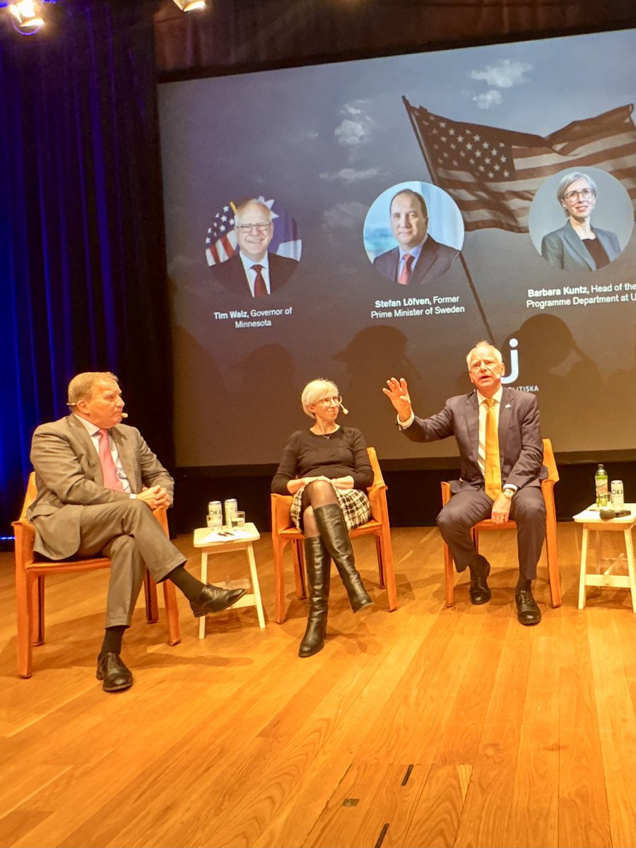 GovTimWalz's tweet photo. I traveled to Denmark, Sweden, and Iceland this week to promote Minnesota as a top destination to do business and strengthen ties with our European allies. 

We’re a global leader in medtech, agriculture, and innovation across the board - and we’re making sure the world knows it. https://t.co/EWbOv0I1w1