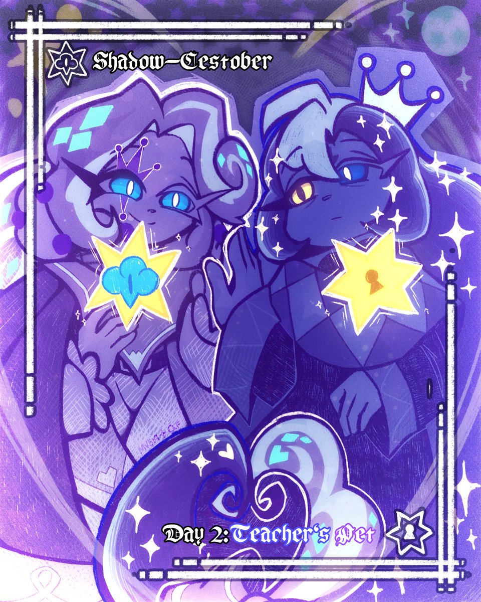 MissVeemo's tweet photo. Day 2 of Shadow-Cestober ✨️

⌞A good Teacher knows to value Knowledge, for to spread to all meant to cherish it as a blessing 🎀🔒⌝

#shadowmilkcookie #fountofknowledge #firstheadmaster #teacherspet #shadowcest #ShadowCestober https://t.co/20dPUQvue4