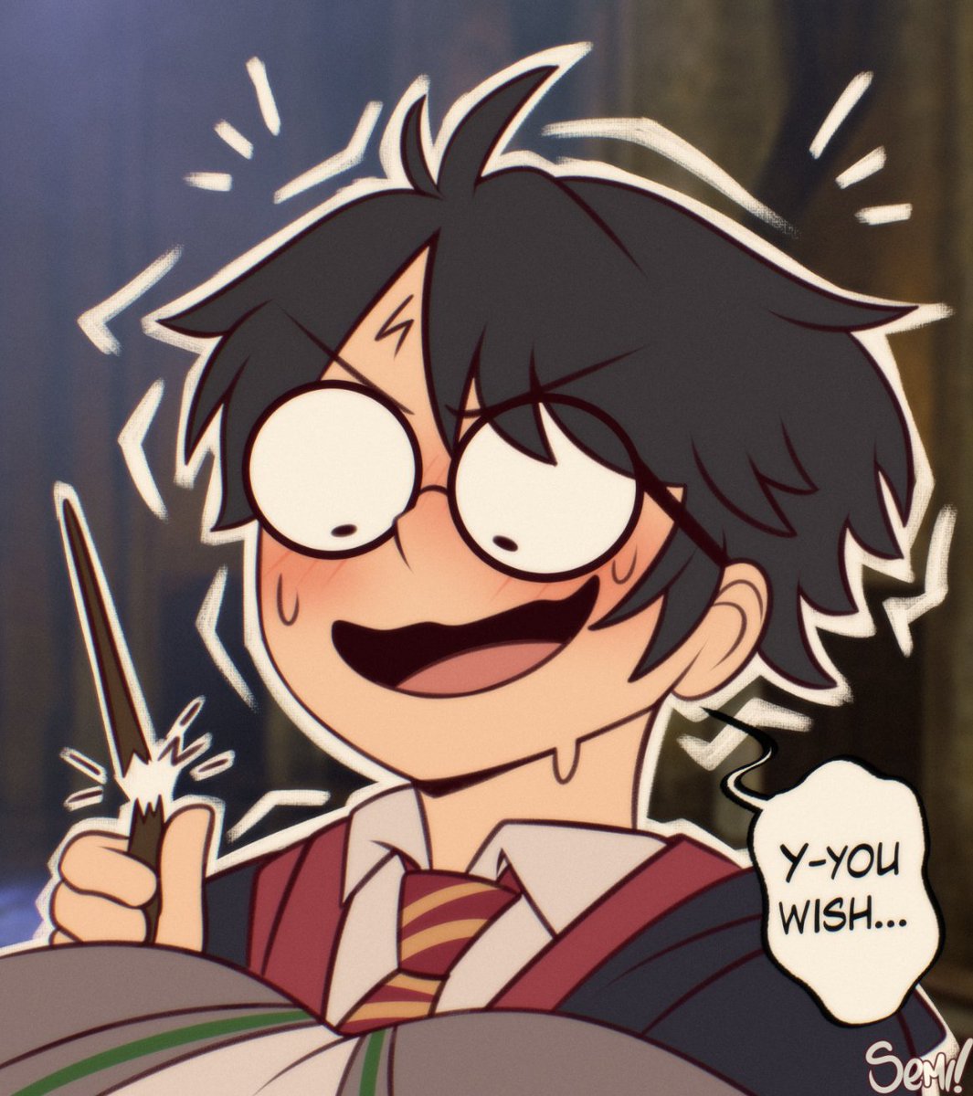 SemiDrawsP's tweet photo. Scared Potter? https://t.co/whOBbuiLhU
