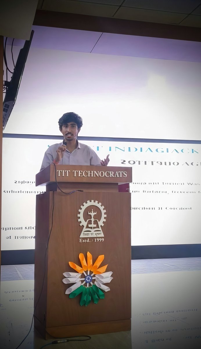 Rajdeep5085348's tweet photo. Cleared the SIH 2026 internal round at TIT Bhopal! 🚀

Team SYGNIFIX's EcoBite: AI + IoT to prevent kitchen food waste &amp; send surplus to NGOs.

PS: SIH26234
Proud to be Team Lead. Wish us luck for the next round 🤞

#SIH2026 #SmartIndiaHackathon #sygnifx https://t.co/cuiTFKUmlt