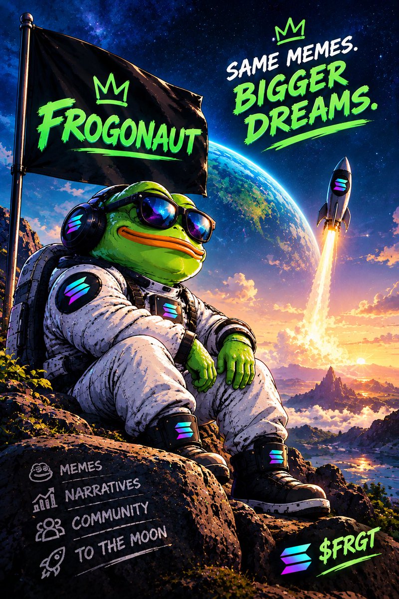 Frogonautssol's tweet photo. We found the rocket. 🚀

Now we just need the frog. 🐸

Something tells me this is going to end badly.

$FRGT https://t.co/YdmXN0hC6u