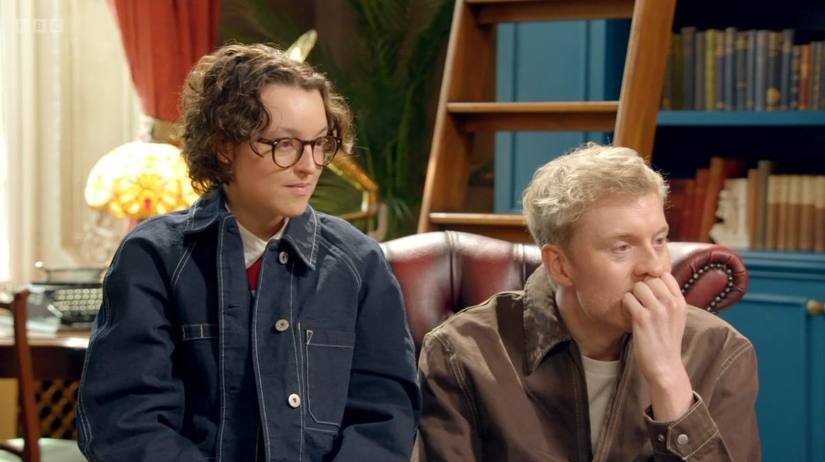 _lymans's tweet photo. i wished for a james acaster and bella ramsey friendship! two autistic besties #celebritytraitors https://t.co/LM0rsUHIuQ
