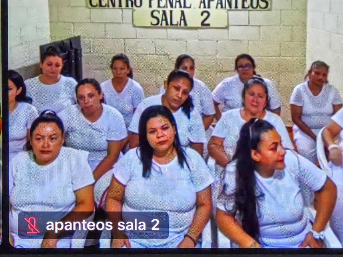FGR_SV's tweet photo. #CombateAPandillas | Pandilleros del Barrio 18 enfrentan audiencia única abierta. 

Entre los procesados hay homeboys, civiles activos y colaboradores procesados por agrupaciones ilícitas.

Estos criminales operaban en diferentes sectores del distrito de Colón, La Libertad Oeste, y fueron capturados gracias al Régimen de Excepción. 

Esta audiencia se desarrolla el Tribunal Primero Contra el Crimen Organizado de San Salvador.