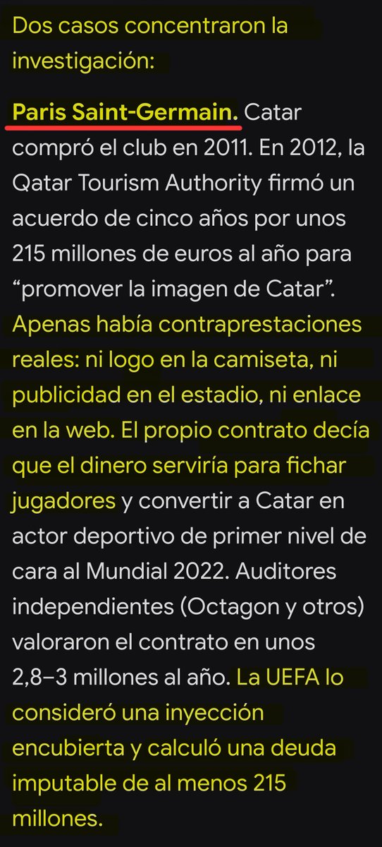 MikaRM26's tweet photo. ‼️ Leed esto. Leed lo que destapa Rui Pinto (Football Leaks).
Leed contra qué ha tenido que luchar el Real Madrid todos estos años. TREMENDO.

A ver cómo nos venden ahora lo de #FootballForTheFans y que las normas son iguales para todos... ¡Qué estafa!

«El 16 de mayo se cerraron los pactos.
Cada club pagó una multa de 20 millones de euros – el City por un déficit de unos 188 millones; el PSG por uno de unos 218 – y evitaron la exclusión de la Champions. Después, ambos gastaron más de mil millones en fichajes.»