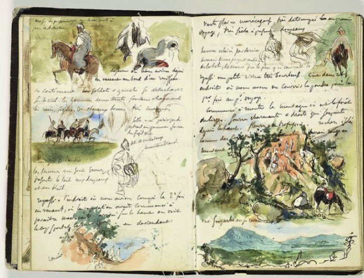 AlBlaineau's tweet photo. L’inestimable carnet de Delacroix https://t.co/hZK8UiKevg