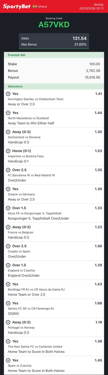 mrlamar01's tweet photo. 130+ odds 🍏🎉 https://t.co/MokwozBIuY