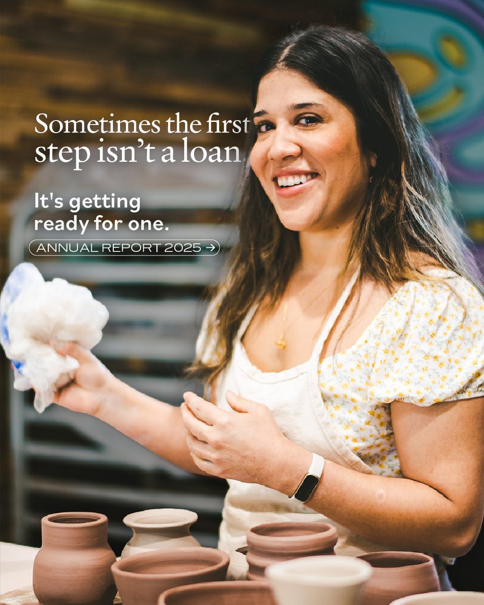 Ascenduslends's tweet photo. The Get Ready Program offers a line that grows from $500 to $5,000, paired with coaching that builds real creditworthiness.
See how in our 2025 Annual Report: https://t.co/Oy8yLHmWct
#Ascendus #CreditReadiness #SmallBusiness #CDFIs #FinancialHealth #AnnualReport2025 https://t.co/2H7jeUmRof