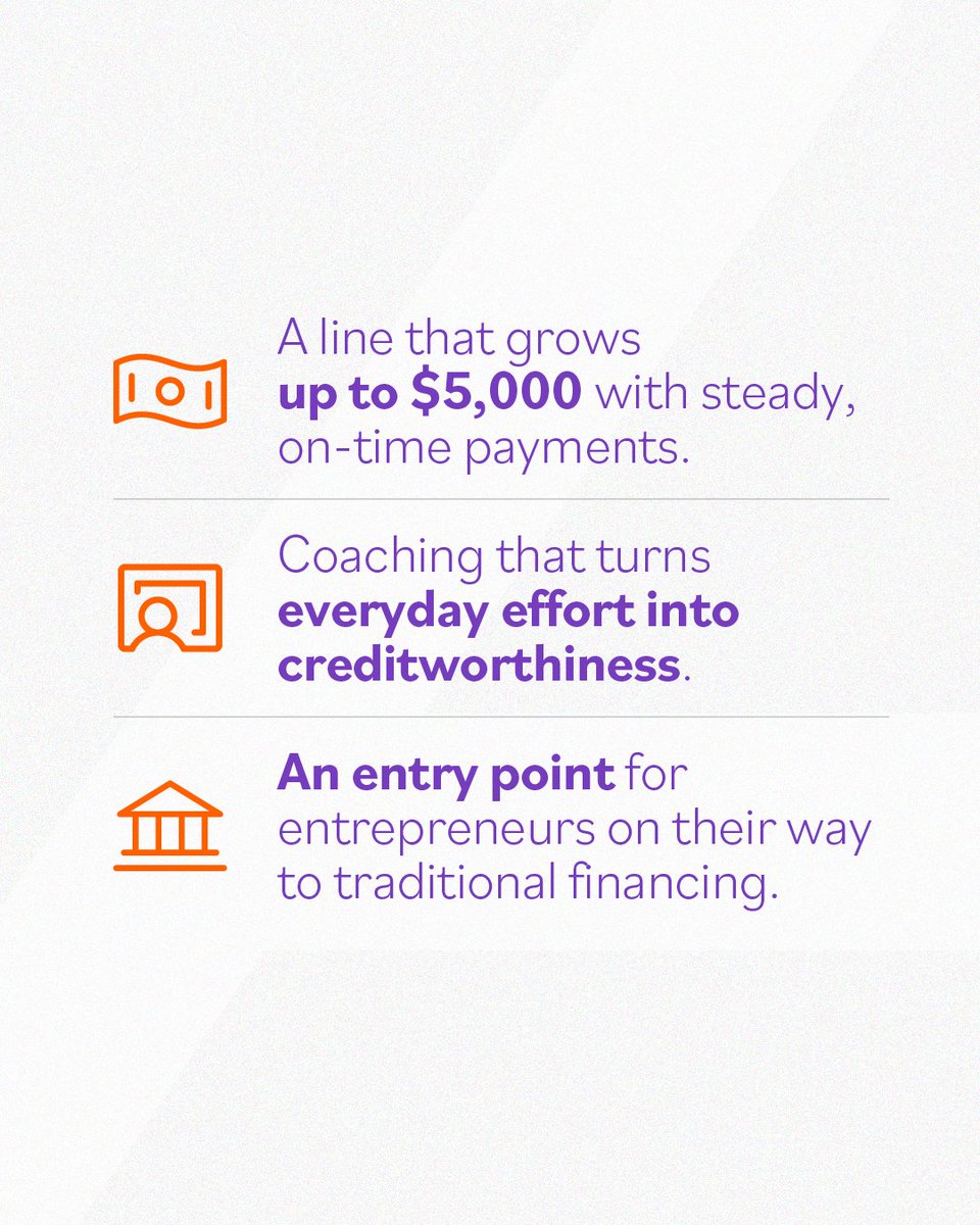 Ascenduslends's tweet photo. The Get Ready Program offers a line that grows from $500 to $5,000, paired with coaching that builds real creditworthiness.
See how in our 2025 Annual Report: https://t.co/Oy8yLHmWct
#Ascendus #CreditReadiness #SmallBusiness #CDFIs #FinancialHealth #AnnualReport2025 https://t.co/2H7jeUmRof