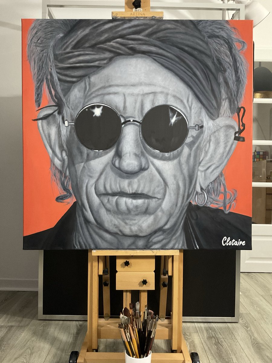 clotaire_art's tweet photo. @officialKeef
#keithRichards
Painting fine art
Size 100cm x 100cm
https://t.co/kkInbB7v0n https://t.co/dKmfjdz7t3
