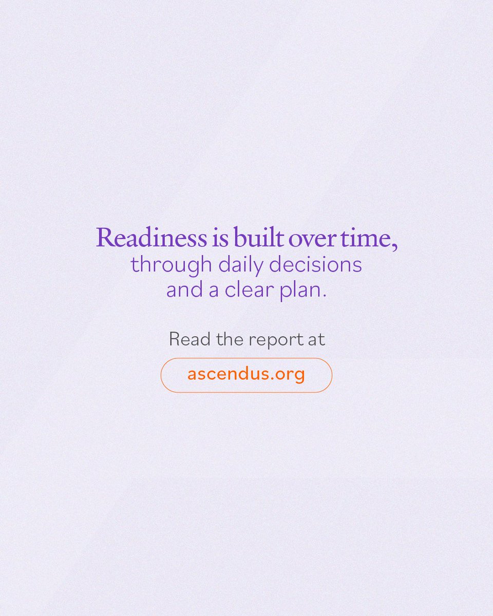 Ascenduslends's tweet photo. The Get Ready Program offers a line that grows from $500 to $5,000, paired with coaching that builds real creditworthiness.
See how in our 2025 Annual Report: https://t.co/Oy8yLHmWct
#Ascendus #CreditReadiness #SmallBusiness #CDFIs #FinancialHealth #AnnualReport2025 https://t.co/2H7jeUmRof