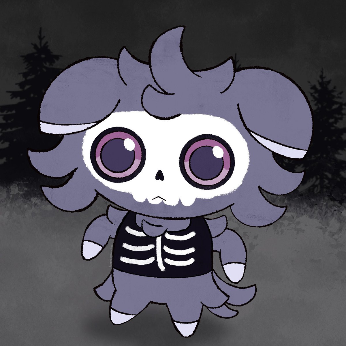 PartyTheSkeletn's tweet photo. Mimitober Day 2 - The Skeleton?

Mimi put on a tank top and some facepaint and really called that a skeleton😭 https://t.co/us6gy42Zwx