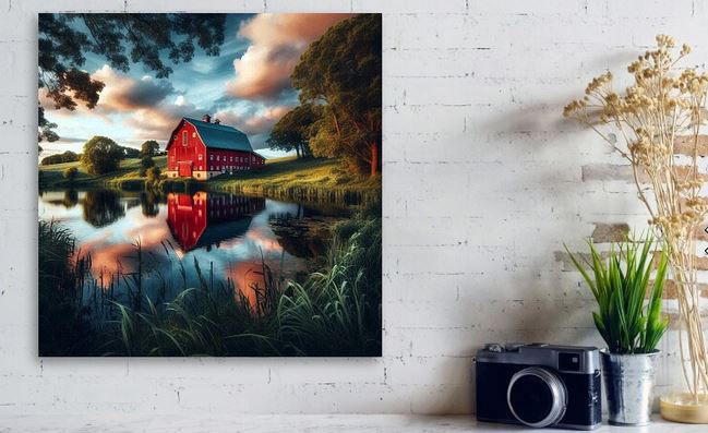 SandiOPhoto's tweet photo. Sandi OReilly @SandiOPhoto >Get Here: https://t.co/n5L3VR6qCU
#red #barn #reflections in #lake #calm #water #landscape #clouds #afternoon #sunlight #scene #serine #atmosphere #wallartforsale #prints &on #products
See more #artwork #art Here:https://t.co/LpGe6qQIsp https://t.co/5VUEmZGhph