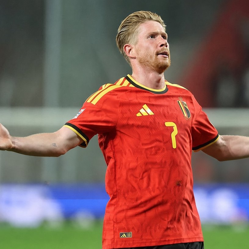 GoalsXtra's tweet photo. 🇧🇪💫 Kevin De Bruyne reached his 40th goal for the Belgium national team. https://t.co/IshparjCCF
