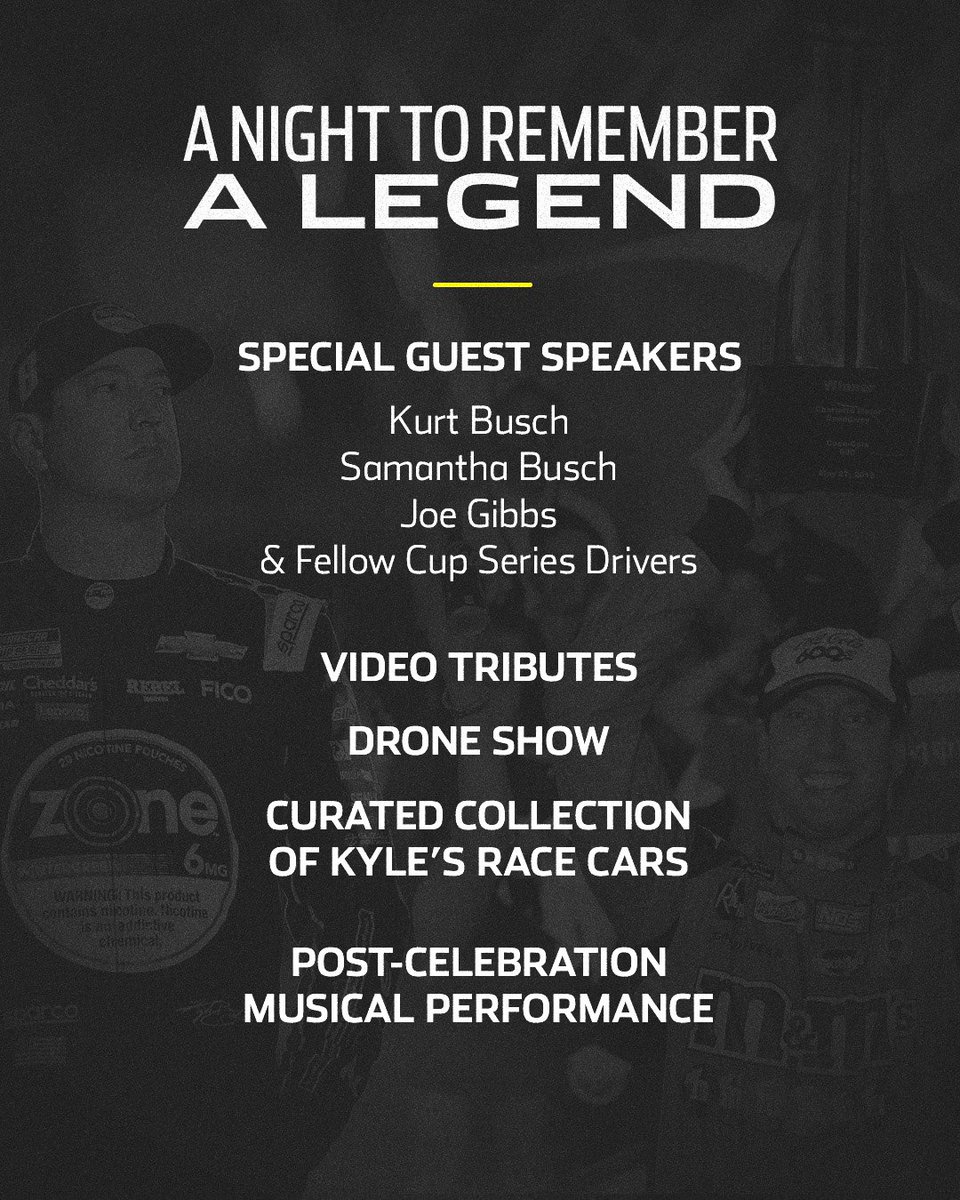 CLTMotorSpdwy's tweet photo. A night to remember a legend. ❤️ https://t.co/QyYi5kzTab