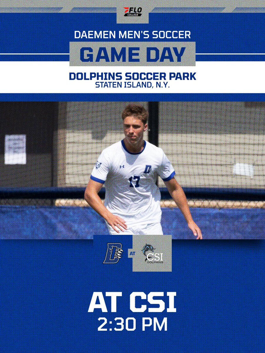 DaemenMSOC's tweet photo. Game day on Staten Island! 

📺: https://t.co/5FI4orSngW
📊: https://t.co/URg37Wmkai 

#TheWildcatWay https://t.co/P7wrzfRbbR
