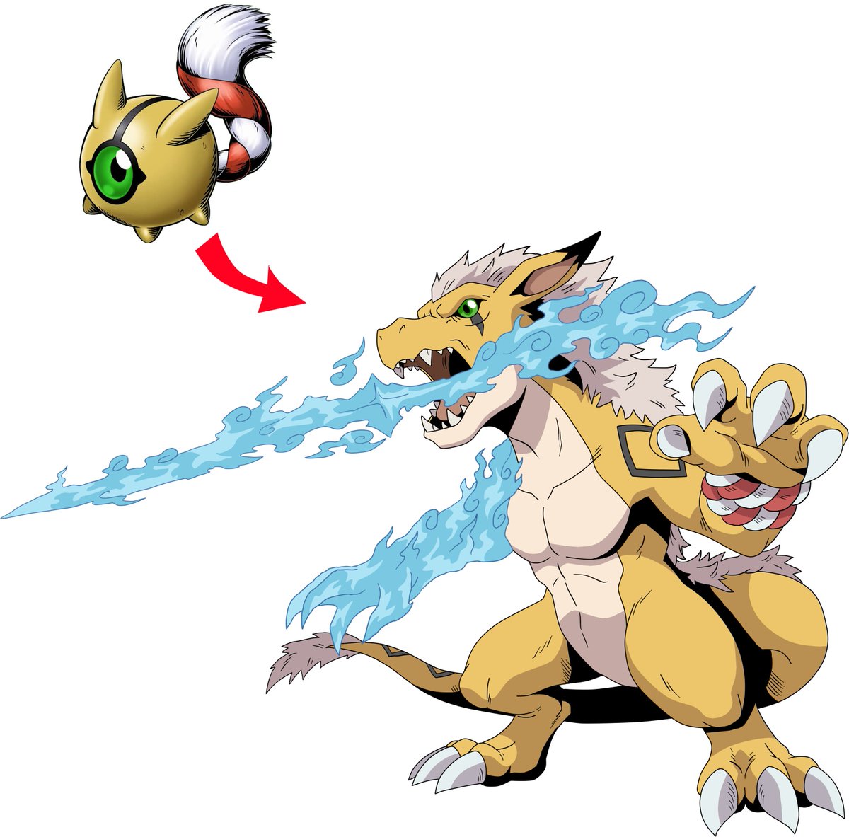 NadalCaique's tweet photo. Refiz o desenho do digimon, agora com mais tempo pra deixar um acabamento melhor.
#digimon #digimoneggs #sukumon https://t.co/lSAmhb5lR9