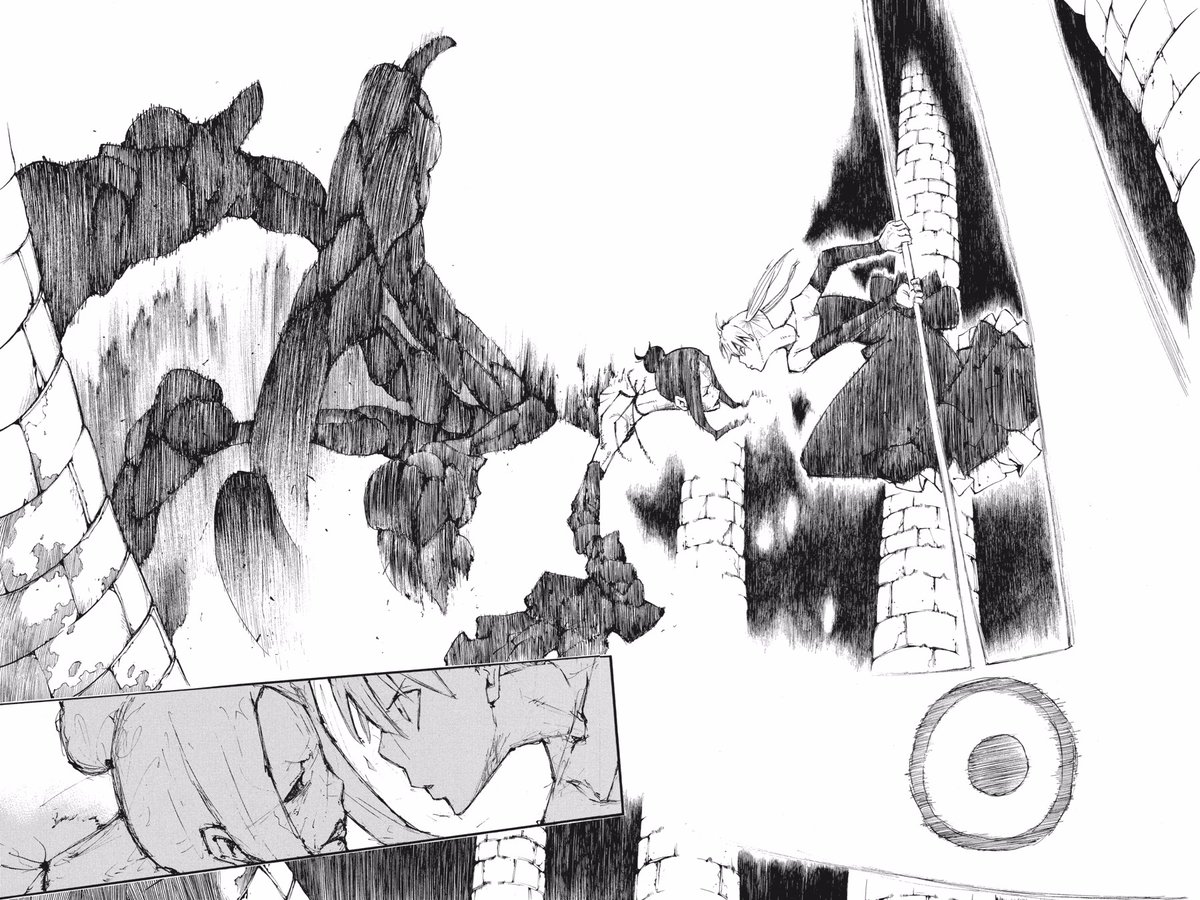 souls_max's tweet photo. Imagine if Bones animated this fight? https://t.co/UKWAJ8BPm0