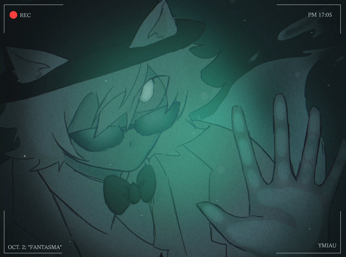 CaosDemonn's tweet photo. oooo scary 👻

#ymiaufanart #Big3Drawtober https://t.co/jhIExwQXZi