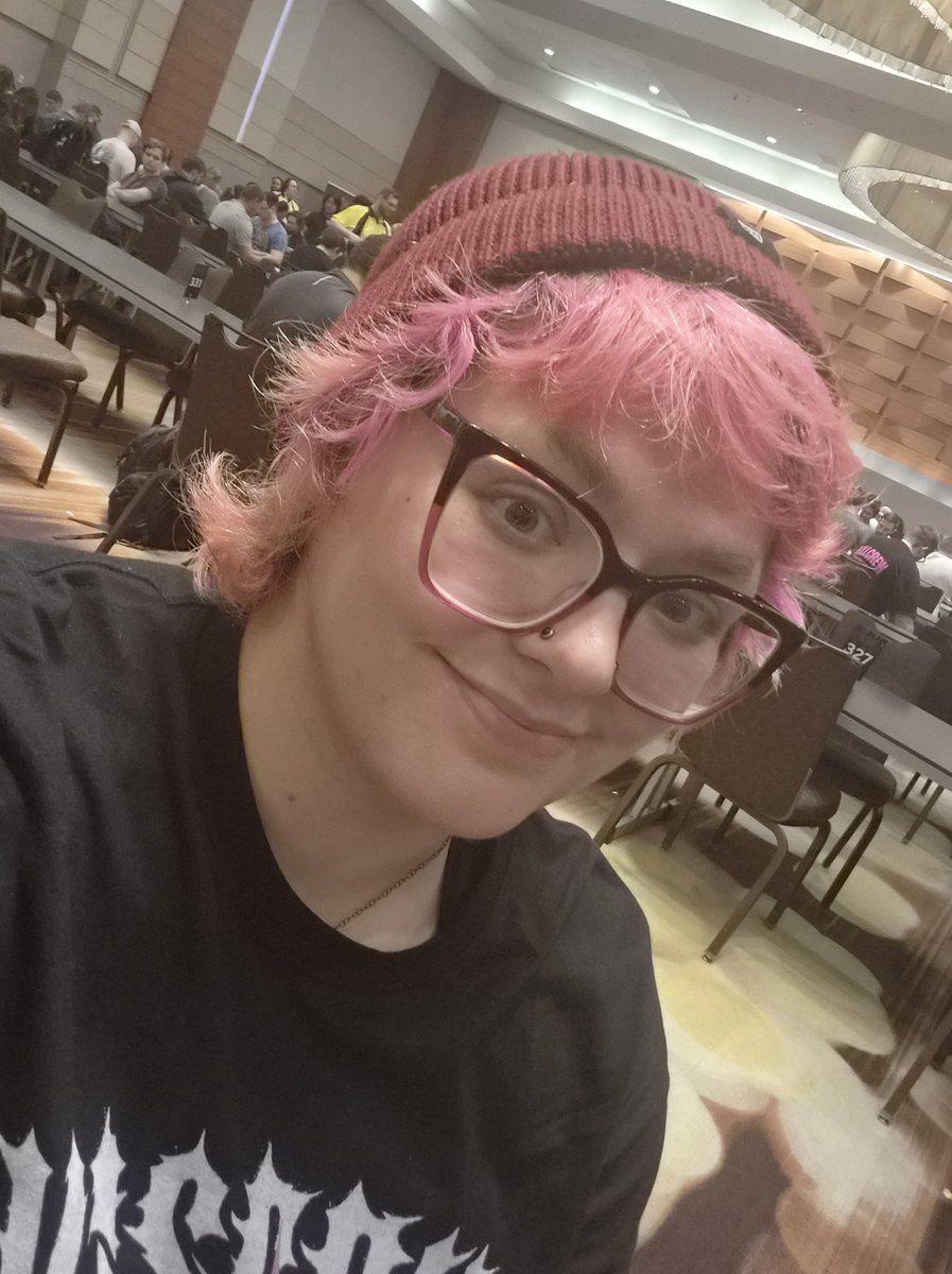 RubySisterGames's tweet photo. I have decided that Georgia Autumn is too hot for my delicate Alaskan constitution, please throw an ice cube my way #fabtcg #calling100 https://t.co/PSJA9Up8g3