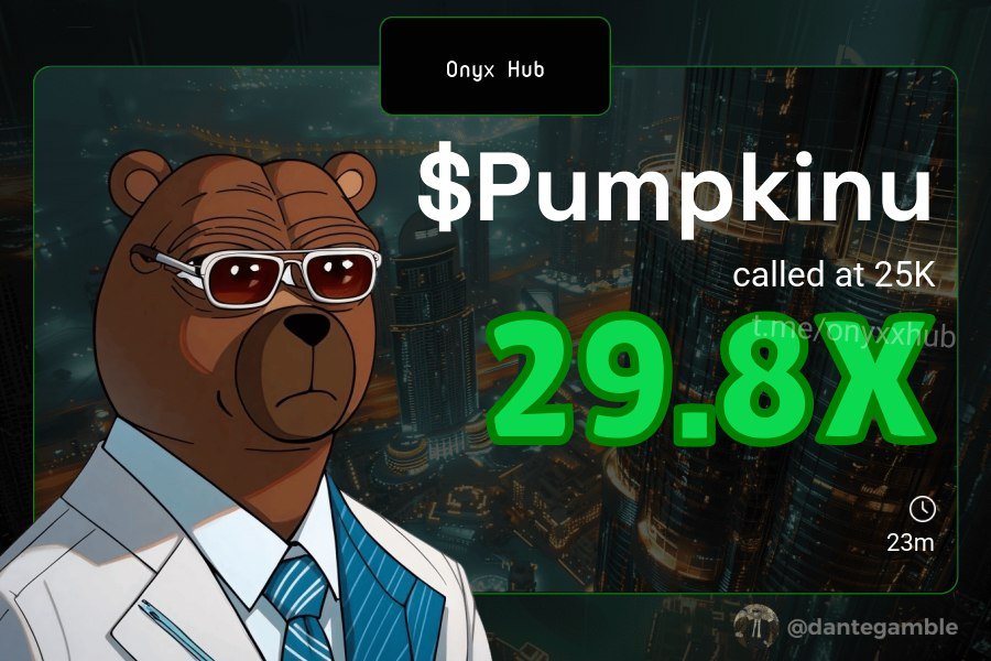 DevAlpha111's tweet photo. Approaching 30x on $Pumpkinu
Tg frens eating good 
Ca::

CJZaHX5RQbvKrRyMoUU9D3jyvXj8Yy7QLLmcKvoopump https://t.co/uHVww7auun