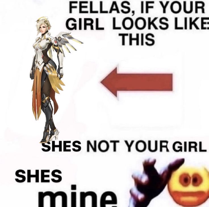 wraithfootjob's tweet photo. im a one trick mercy🤩 i can’t stop playing her plz help https://t.co/AsxNAvGHFJ
