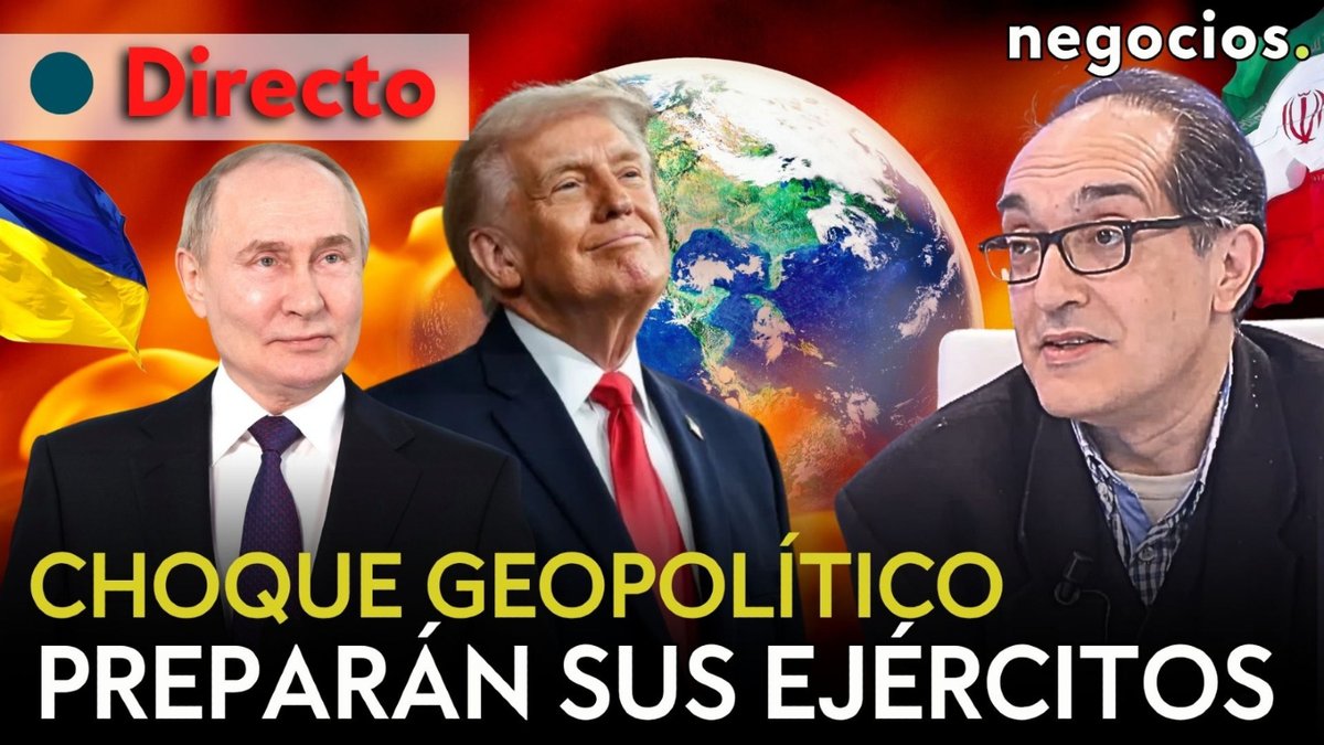 negocios_tv's tweet photo. DIRECTO CHOQUE GEOPOLÍTICO | RUSIA PREPARA 1.000 MISILES Y EEUU DESPLIEGA OTRO PORTAAVIONES EN IRÁN

https://t.co/K5dP08y0IQ

#directo #entrevista #rusia #putin #ucrania #zelensky #eeuu #nato #trump #iran #khamenei #orientemedio #israel #live #negociostv https://t.co/cxq7ITcVzv