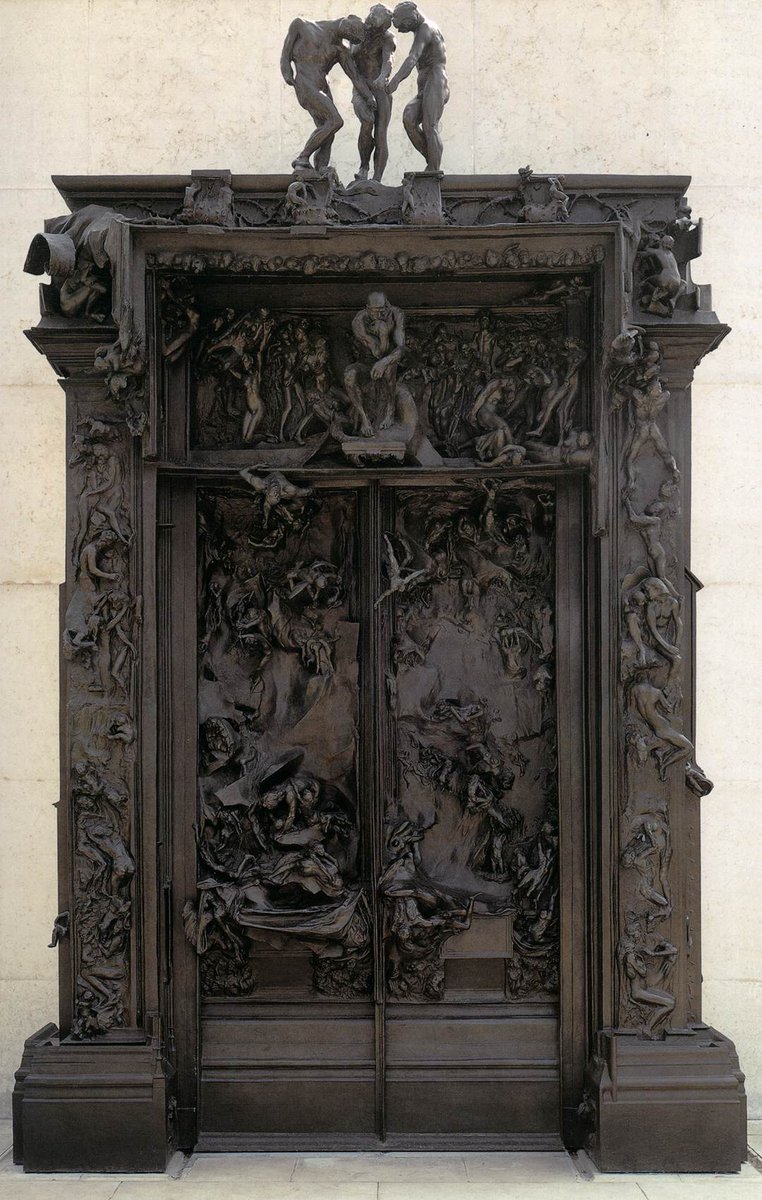 occult__culture's tweet photo. Rodin's Gates of Hell https://t.co/pwKXKysI7n